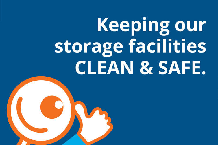 Keeping our storage facilities clean and safe [10 April 2020 Update ...